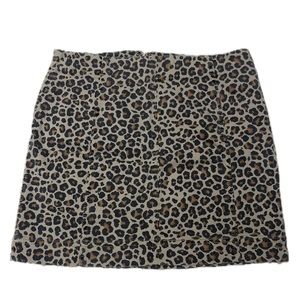 Cheetah Mini Skirt